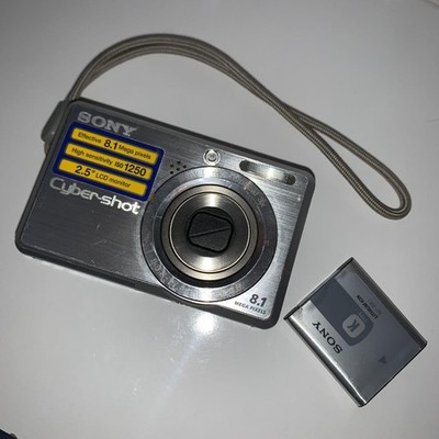 Sony Cyber-shot DSC-S780 Digital Camera 8.1MP   Tested   Works Great   3x Optica