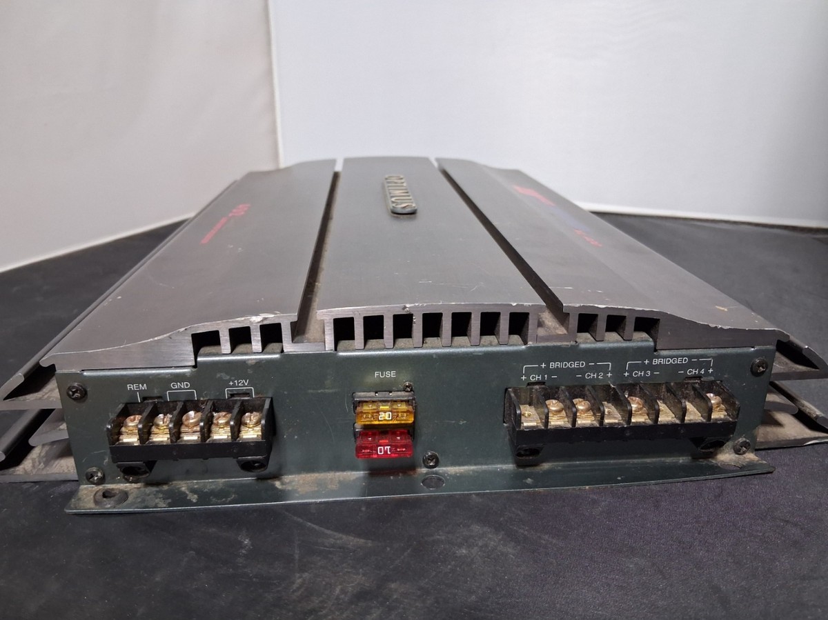 Optimus XL-400 400W 4/3/2 Channel Car Amplifier RadioShack Vintage