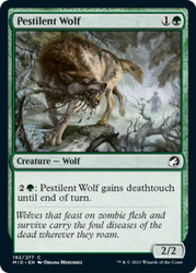 Pestilent Wolf - 192 - Innistrad: Midnight Hunt
