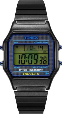 Timex TW2V94200 PAC-MAN Digital Quarz Messing Edelstahl Unisex JDM Uhr Japan