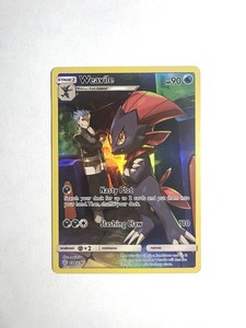 Pokémon TCG Weavile Sun & Moon - Cosmic Eclipse 238/236 Holo Secret NM