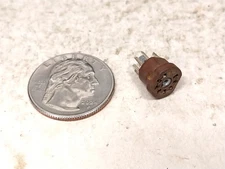 New Unused 8 pin Submini Tube Socket / Old Vintage Ham Radio Receiver Audio Amp