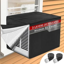 Air Conditioner Covers for Outside for Winter Insulation 17"W x 12"D x 13"H