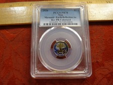 2026 Niue 2 Rev Proof 2 Gram Gold Coin Mermaid - Earth Reflection - PCGS PR70