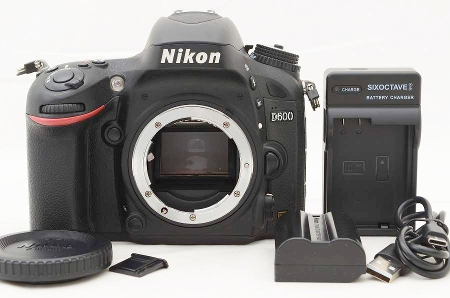 Nikon D600 body, shot count: only around 2,050! #25082004AB | eBay