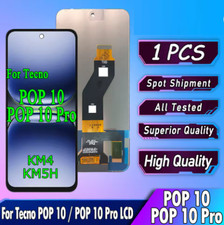For Tecno POP 10 KM4 / Tecno POP 10 Pro KM5H LCD Display Screen Touch Digitizer