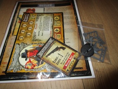 Shadows of Brimstone Expansion Outlaw Hero Class Kickstarter KS