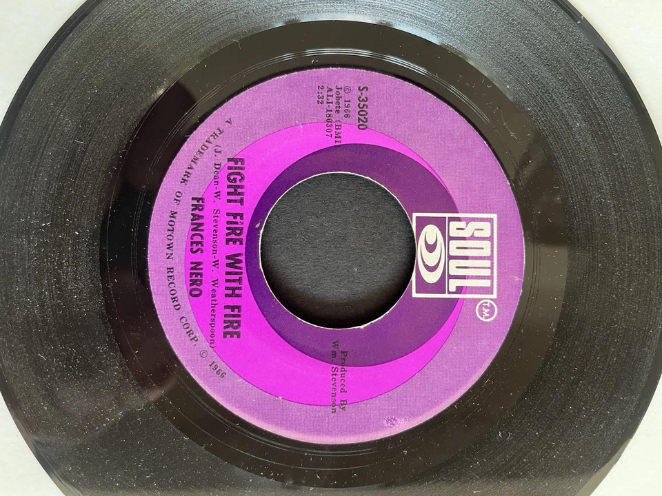 FRANCES NERO. Keep on loving me. NORTHERN SOUL. MINT MINUS CONDITION. MOTOWN. - Image 2 of 2