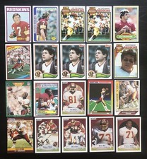 Washington Redskins 46 Lot. Kilmer Theismann Williams Riggins Monk Grimm Manley