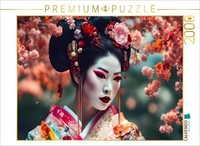 Calvendo Puzzle Geisha With Colorful Robe | 2000 Pieces, Finished Size 35.4 × 26