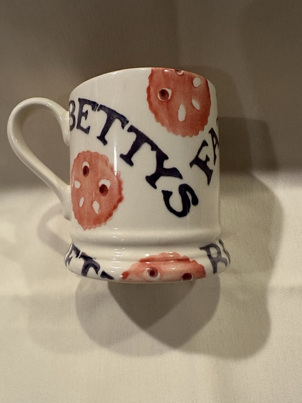 EMMA BRIDGEWATER  MUG FOR BETTYS TEA SHOP HARROGATE-FAT RASCAL