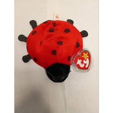 Ty Red and Black Ladybug Plush Toy