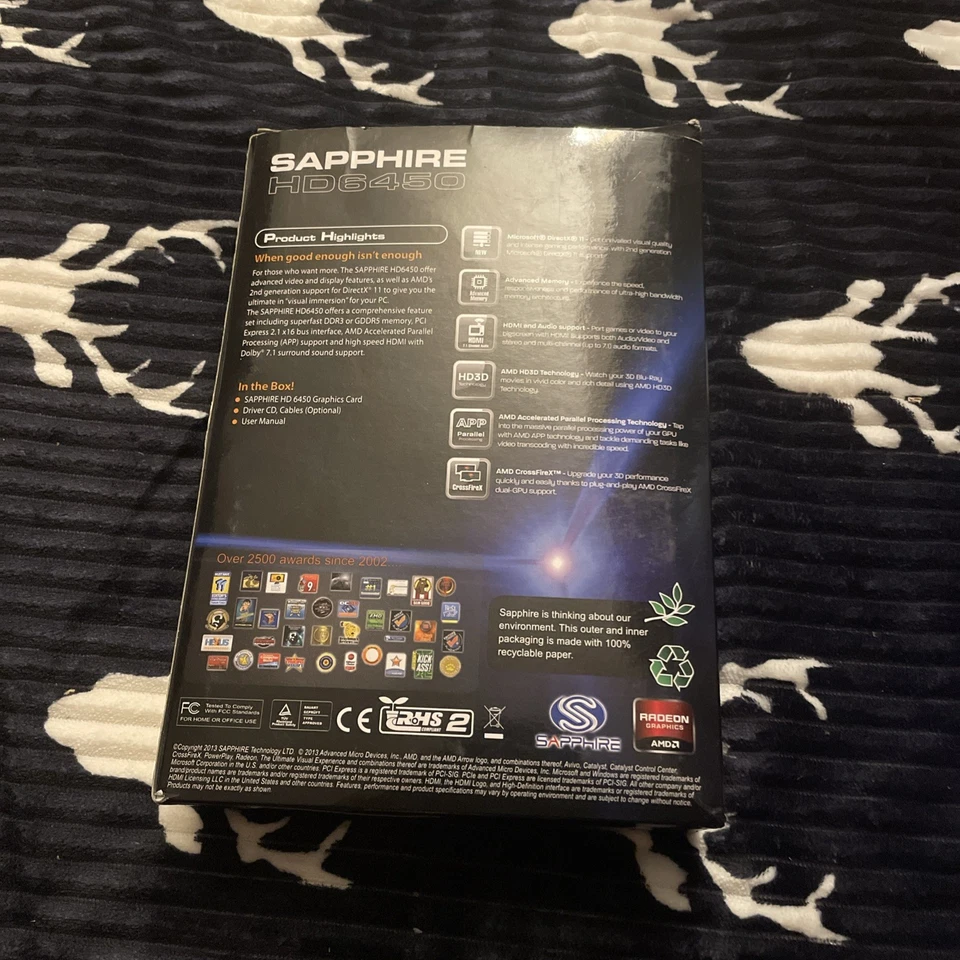 Sapphire RADEON HD 6450 graphics card 6450 11190-02-20G - Image 2 of 3