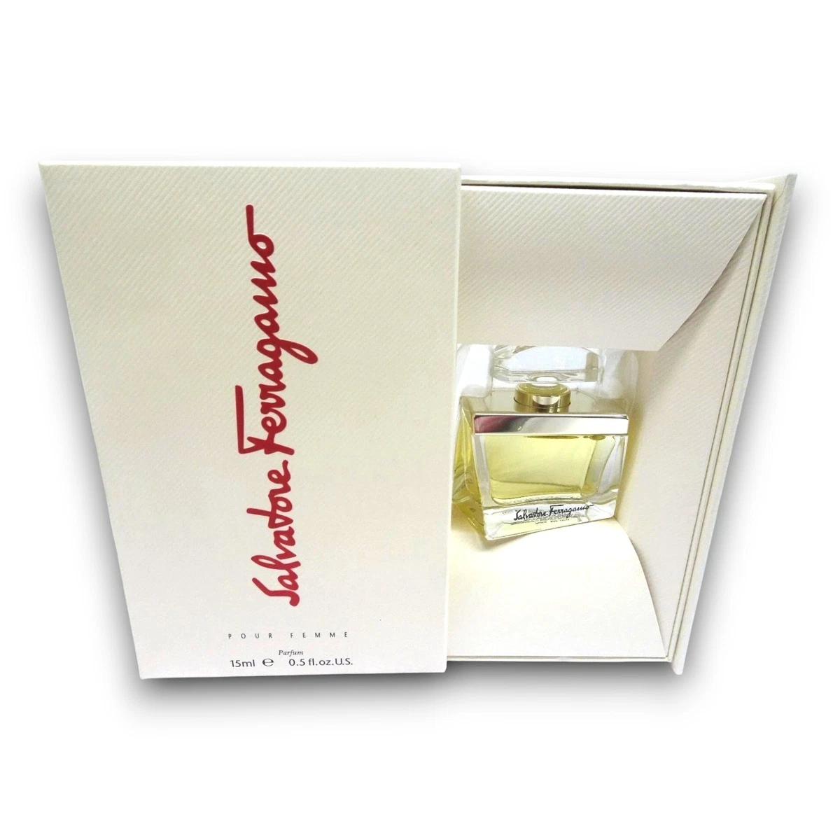 SALVATORE FERRAGAMO POUR FEMME PARFUM 0.5 OZ SPLASH NEW BOXED | eBay
