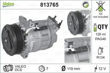 Klimaanlagen – Kompressor R 134a PAG 46 813765 VALEO für RENAULT NISSAN