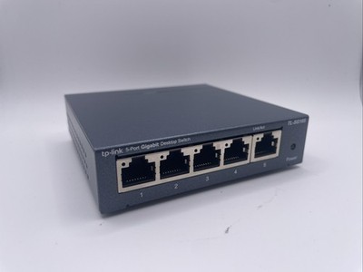 TP-Link TL-SG105 5 Port Gigabit Unmanaged Ethernet Switch Unit Only
