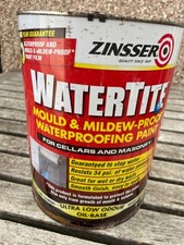 Zinsser Watertite Mould and Mildew Proof Waterproofing Paint 5 Litres- Sealed