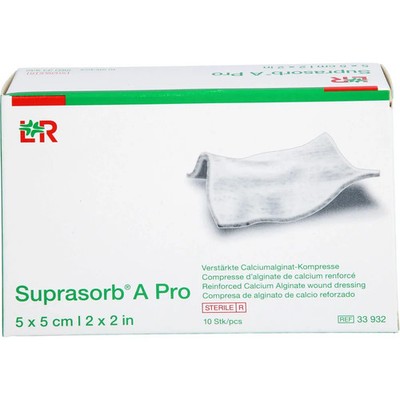 Suprasorb a Pro Calciumalginat Kompr.5x5 cm 10St - PZN 19122941