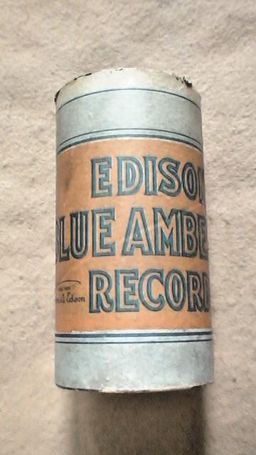 Edison Blue Amberol Cylinder Record #2034 "Gold & Silver Waltz" Nat'l. Prom Band