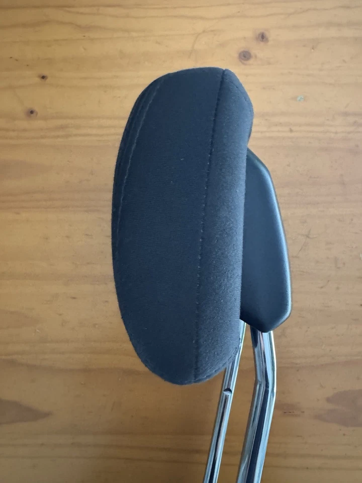 2010-2017 Jeep Compass Patriot Caliber Front Driver Passenger Headrest Black OEM - Image 3 of 4