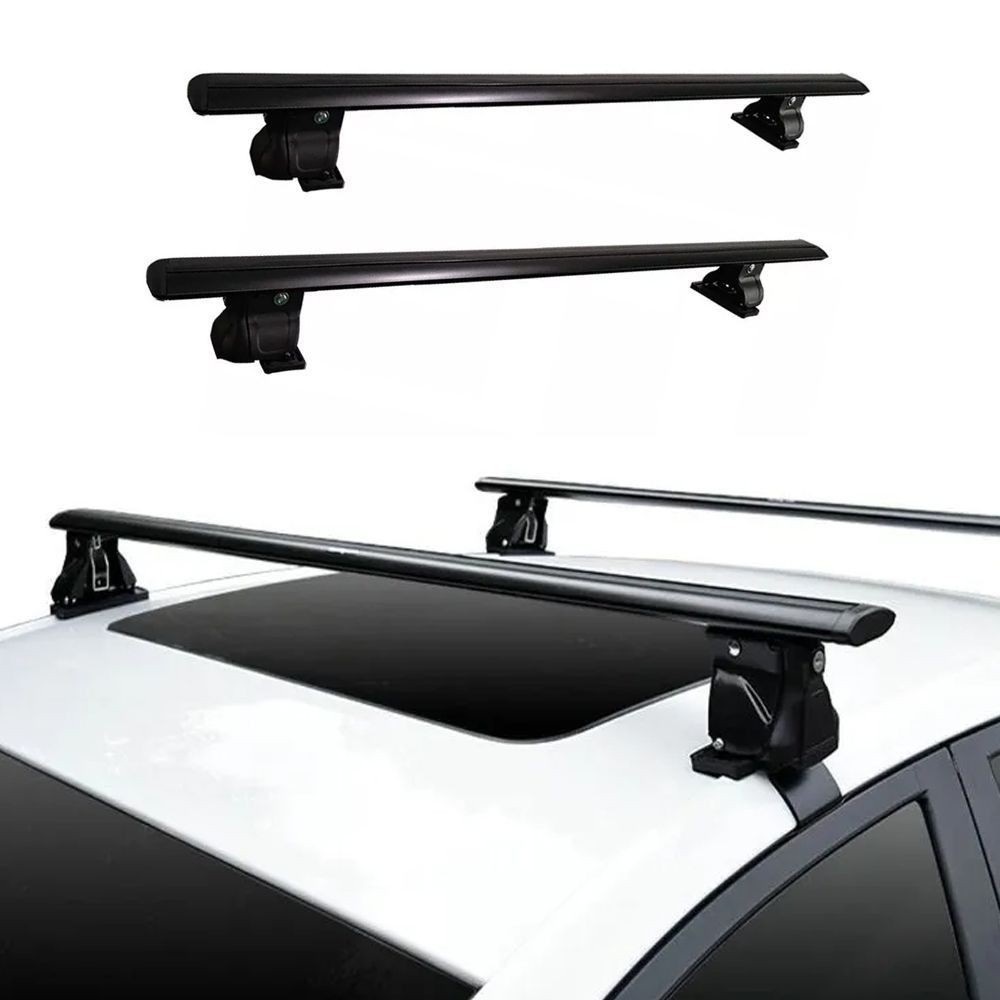 2PCS Crossbar Fit For FORD F-150 2009-2014 Roof Rack Cargo Bar Lock Kayak