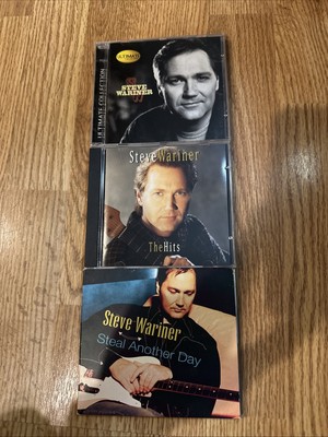 Steve Warner Cd Lot Of 4 Ultimate Collection The Hits Steal Another Day & More