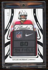 2024 Panini Flawless Kyler Murray /3 Laundry Tag Shield Logo Patch 