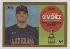 2021 Topps All-Star Rookie Cup Base Statue Gold Foil 1/50 Andres Gimenez 0e9i