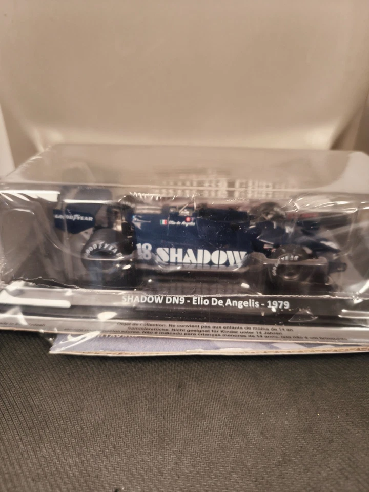LEGGENDARIE AUTO DA CORSA-SHADOW DN9- DE ANGELIS- 1979- 1/24 CENTAURIA NUOVA - Immagine 2 di 3