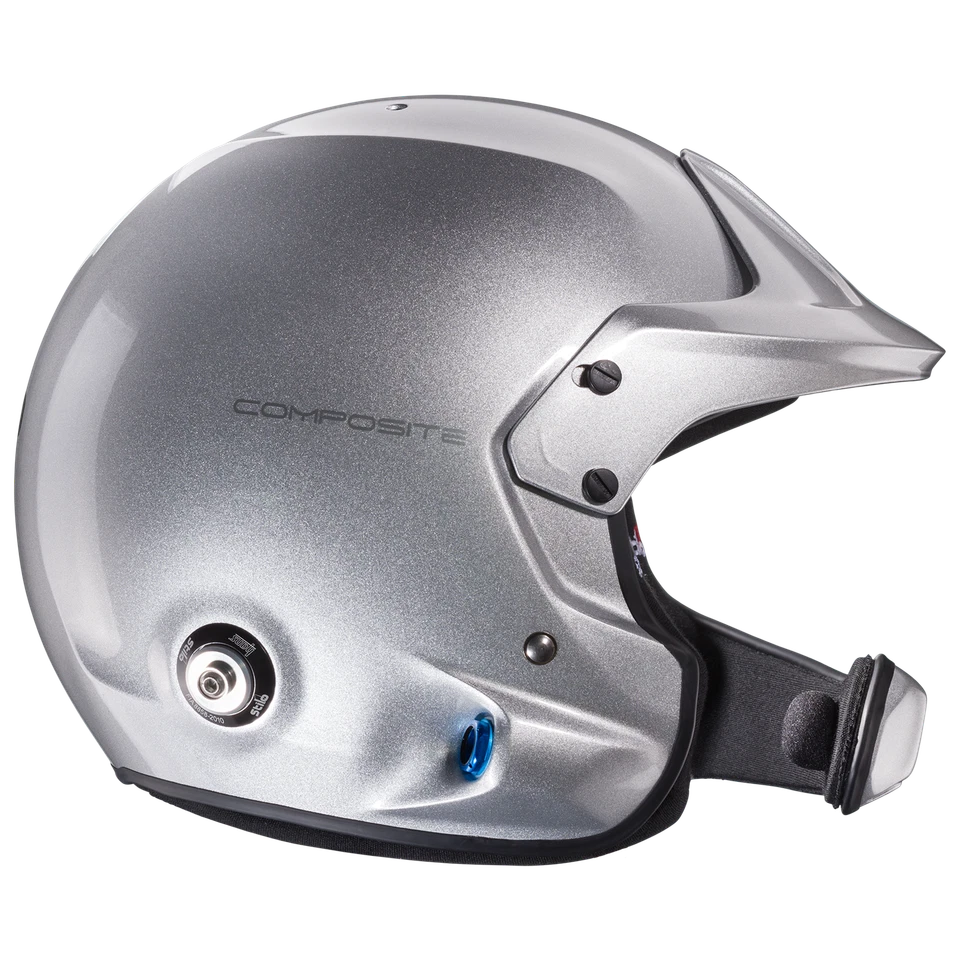 Casco compuesto Stilo AA0220BG2T61 Venti WRC SA2020/FIA8859-2015 plateado XL 61CM Foto 2 de 4