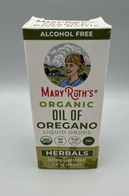 7/26 MaryRuth Organics Oregano Oil Drops | 6 Month Supply | USDA Organic Oil of
