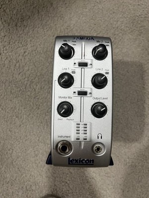 Lexicon Lambda USB Audio Interface 4x2x2 Recording Studio - external sound card