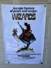 WIZARDS 1977 MOVIE POSTER 27x40- Rolled Reproduction Poster