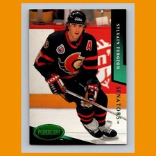 Sylvain Turgeon #136 1993-94 Parkhurst Emerald Ice Ottawa Senators Hockey Card