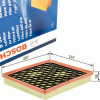 Bosch 1457433066 Luftfilter FüR Ford KA Mazda 323 F P S Premacy Nissan Maxima