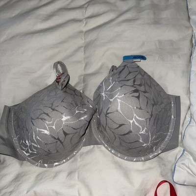 Bali 38DDDBra Gray Beauty List Invisible Support Underwire