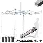 Eurmax USA Standard 10x10 Canopy Frame with Weight Bag,Frame ONLY