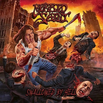 Morbid Saint   Swallowed By Hell - Multi Splatter LP Vinyl Record 12'' - NEW
