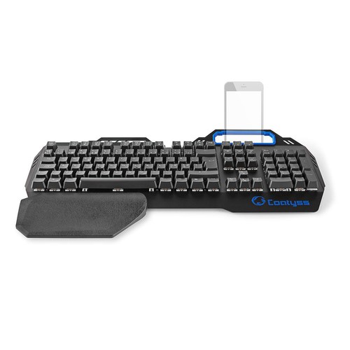 Nedis, Mechanische Gaming-Tastatur mit NL-Layout LED-Beleuchtung, Schwarz - Bild 3 von 6
