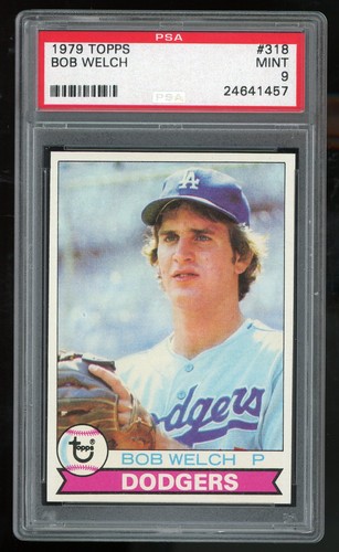1979 Topps Bob Welch #318 card