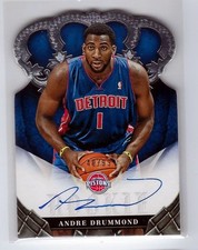 Andre Drummond 12/13 Crown Royale Auto Rookie #446 Serial #40/99