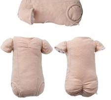 Cloth Doll Body 3/4 Arm Full Leg w /cable ties 15-20inch 