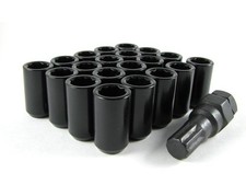 Lug Nuts Tuner 12 20 Pcs Nut Ford Mustang Black