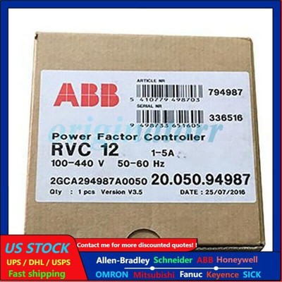RVC-12/1-5A ABB Power Factor Controller RVC 12 1-5A Brand New Box