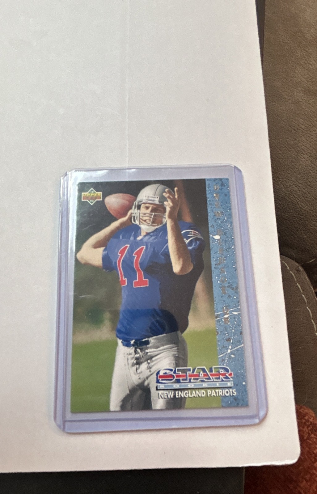 1993 Upper Deck - Star Rookie Drew Bledsoe #11 (RC)