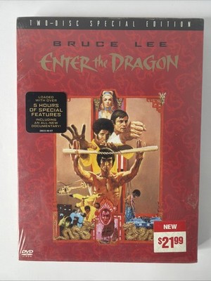 Enter the Dragon (DVD, 2004, 2-Two Disc Set, Special Edition) Bruce Lee, SEALED