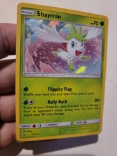 Shaymin Holo Shining Legends 7/73 Holo Rare Pokémon TCG Nintendo