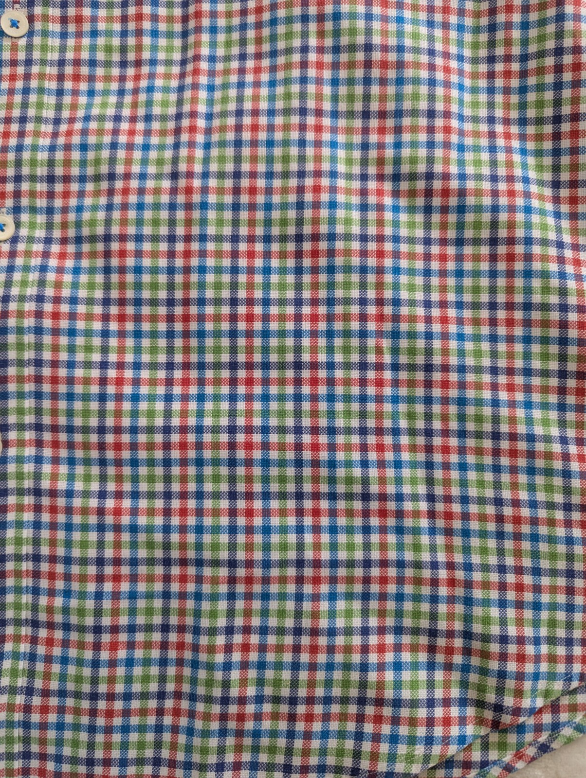 Bugatchi Long Sleeve Multicolor Mini Windowpane P… - image 10