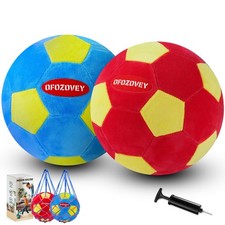 2 Pack Indoor Soccer Ball Size 4,Kids Soccer Ball Padded for Inside Your Home...