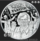 2021 1oz F**K Your Freedom Proof - Silver Shield MicroMintage - Vaccine Fuckery